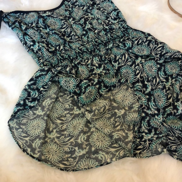 Darling Blue & Aqua Ecoté Romper- size Small - Picture 5 of 5